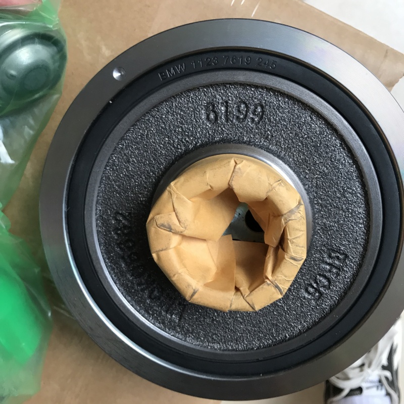 Шкив коленчатого вала BMW 5G30;F10;X3G01B47 11237619245/TVD1199A