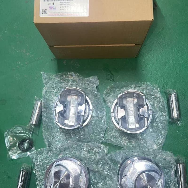 Hyundai-KIA Кольцо поршневое, арт. 234102G501, 4 шт.