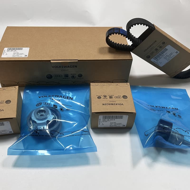 Комплект ремня ГРМ, оригинальный Volkswagen Audi Seat Skoda, оригинальные запчасти 04E198119